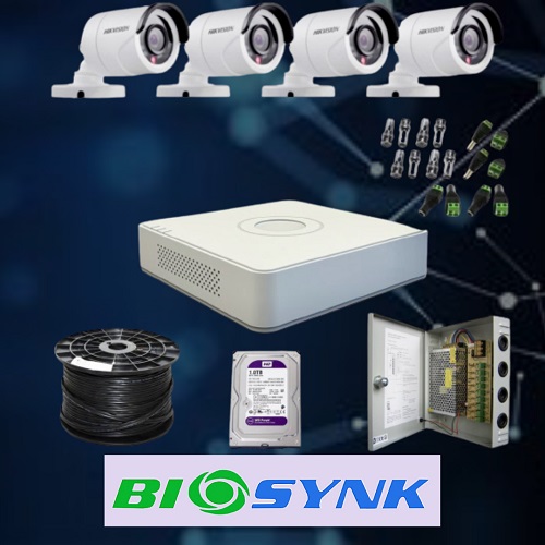 Hikvision 4Channel IP CCTV